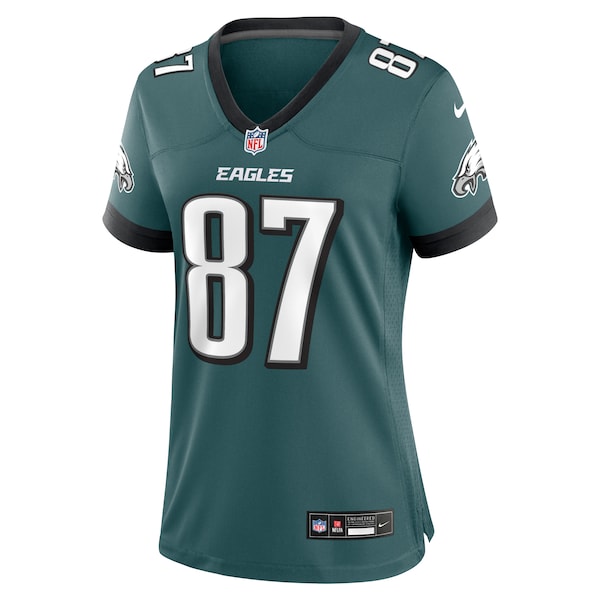 C.J. Uzomah Philadelphia Eagles Nike Women's Team Game Jersey - Midnight Green