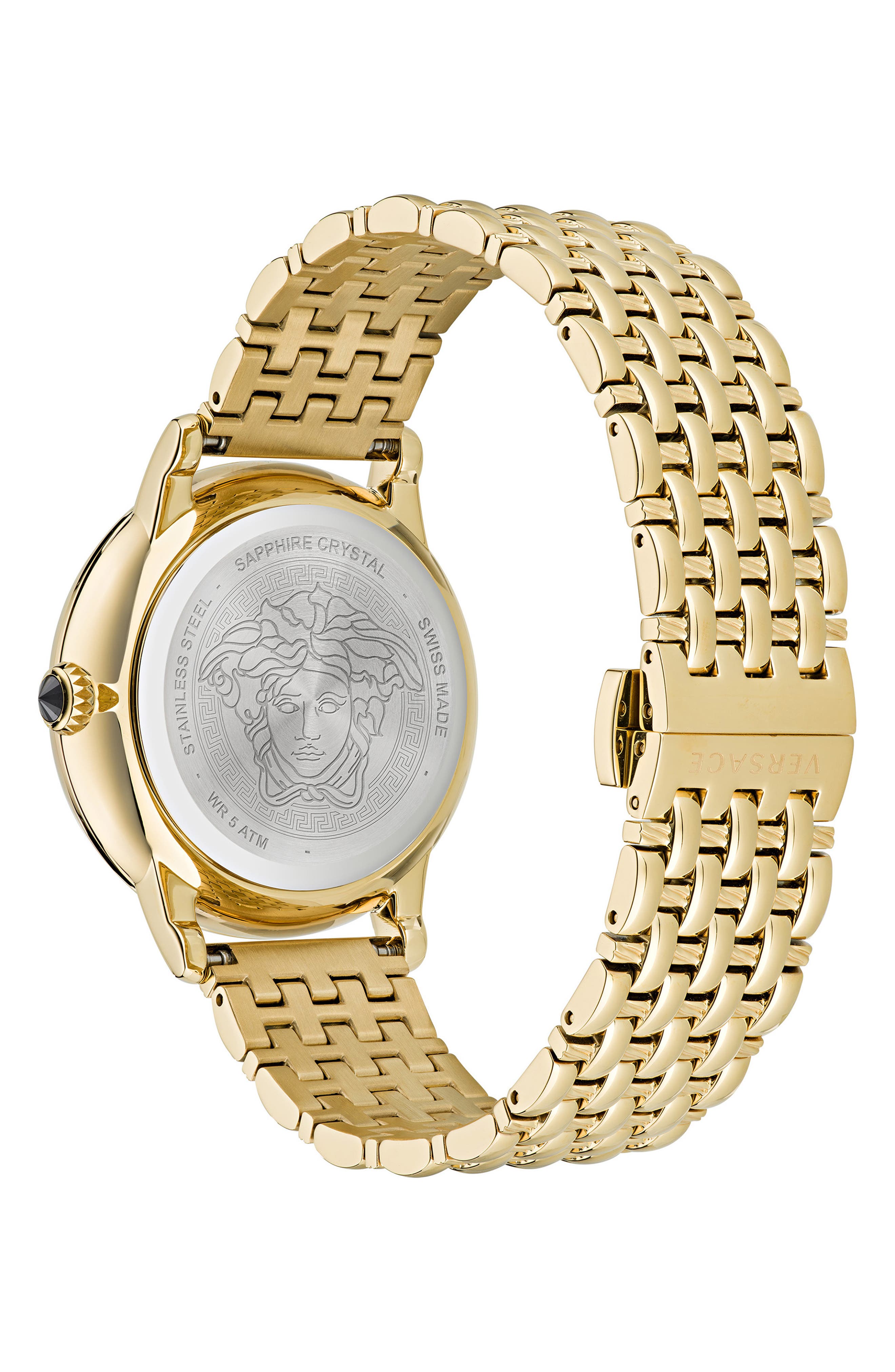 Versace Medusa Alchemy Bracelet Watch, 38mm