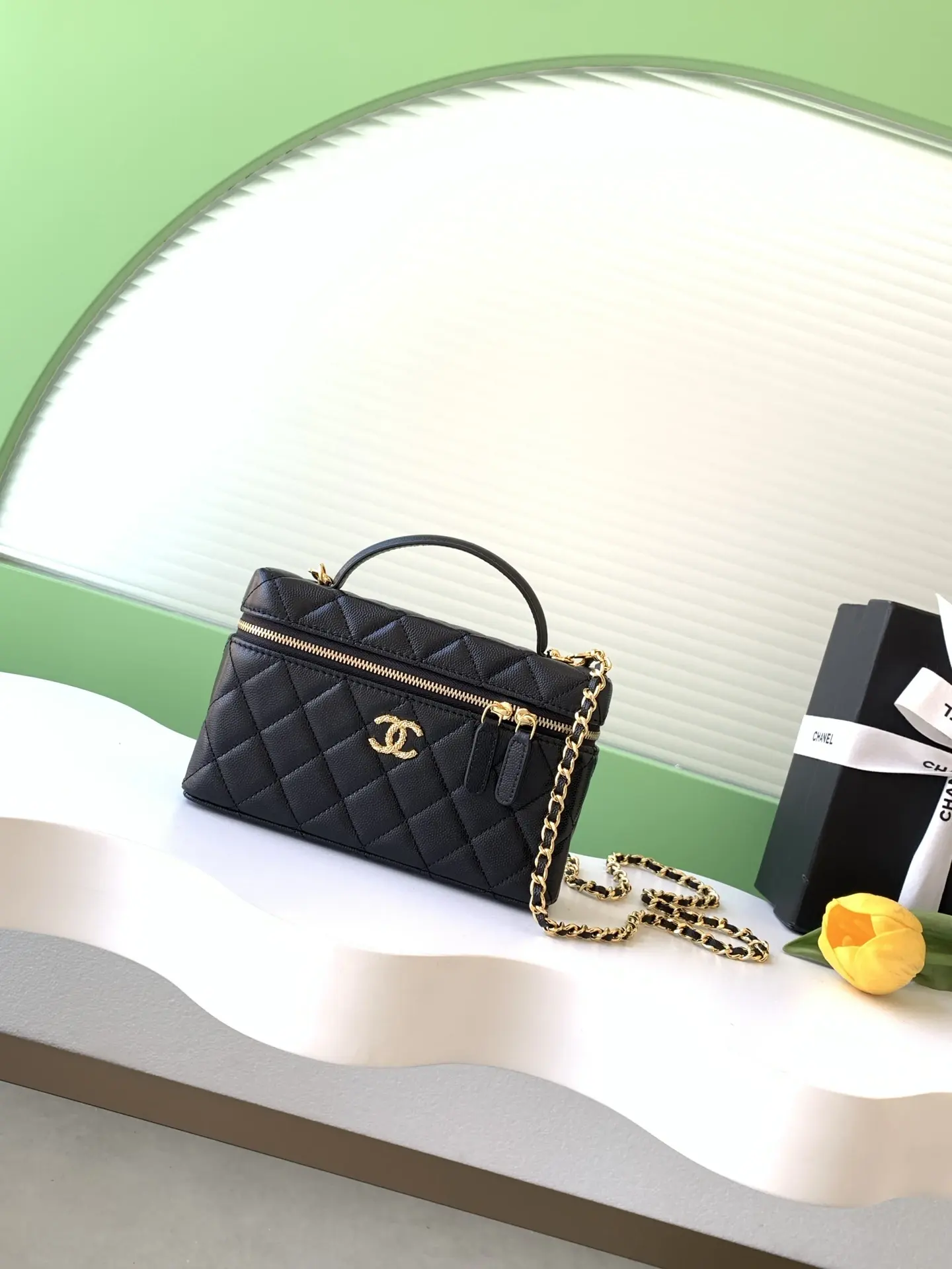Chanel Quilted Leather Crossbody Bag product photo from LabelPicks