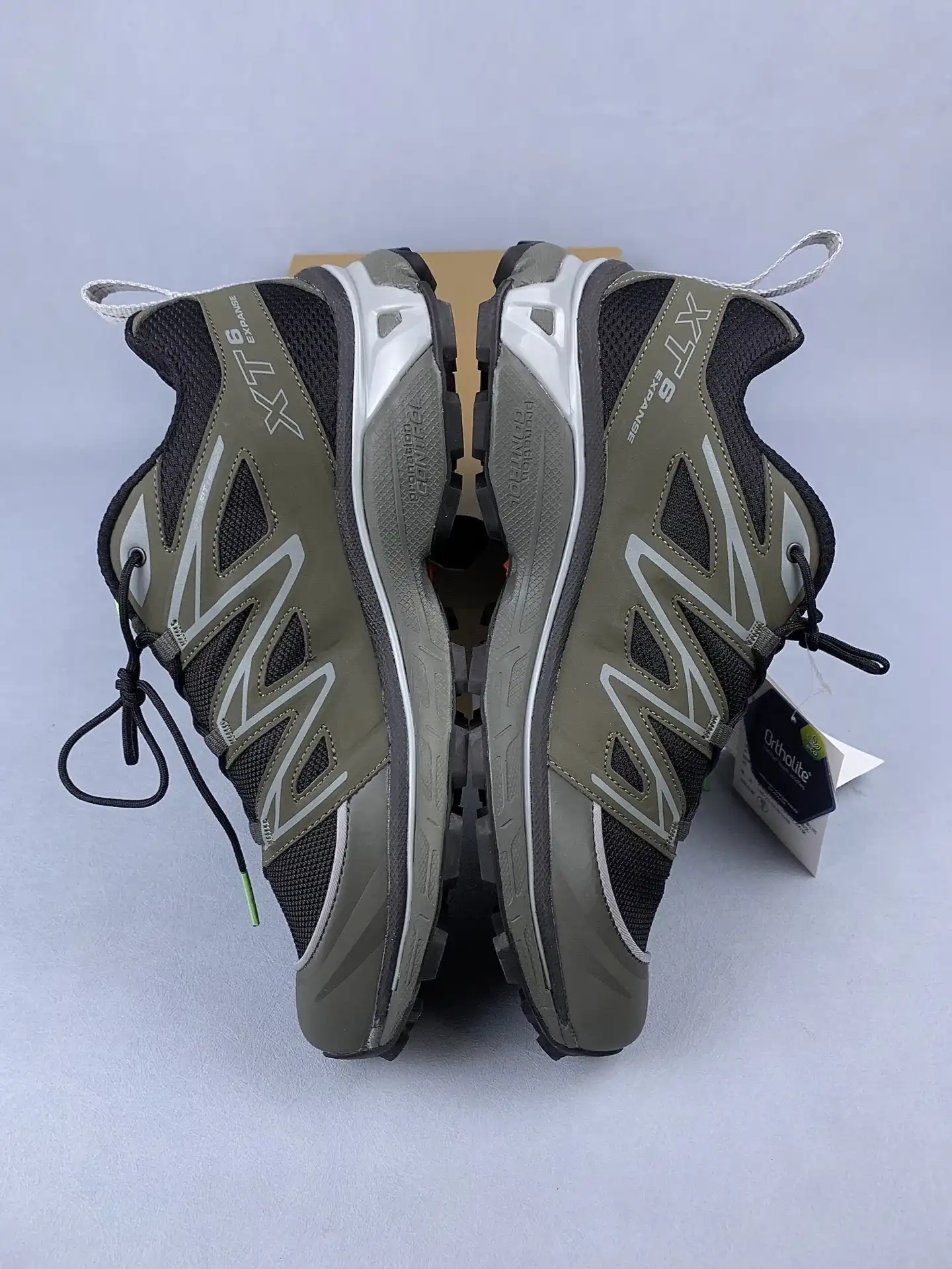 Salomon XT-6 Expanse “Beluga Peat Summer Green” Shoes product photo from LabelPicks