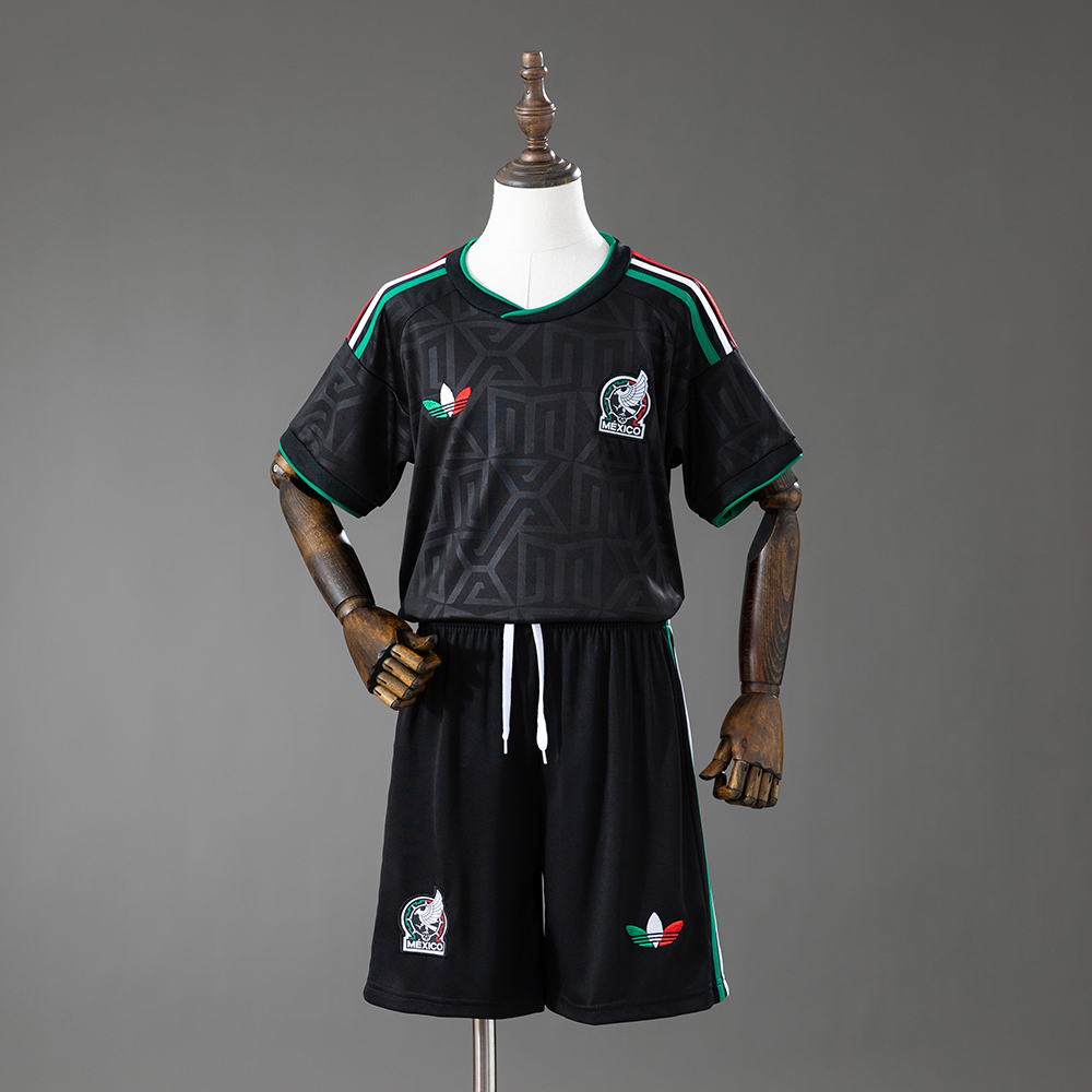 Mexico 2026 Third Away Kids Kit Jersey Size 16-28