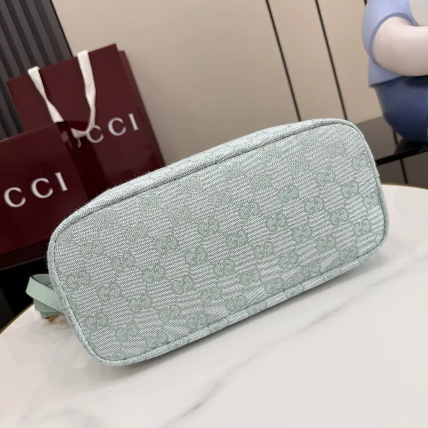 Gucci Blue GG Supreme Canvas Crossbody Bag product photo from LabelPicks