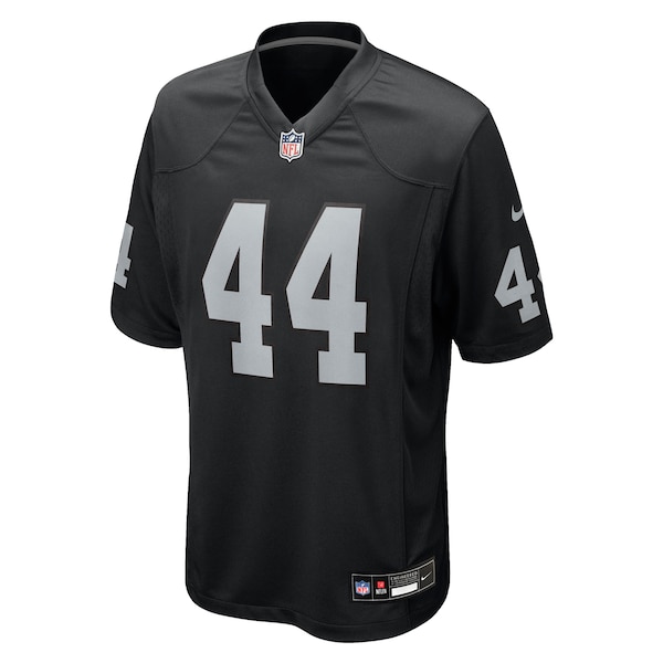 Tommy Eichenberg Las Vegas Raiders Nike Team Game Jersey -  Black