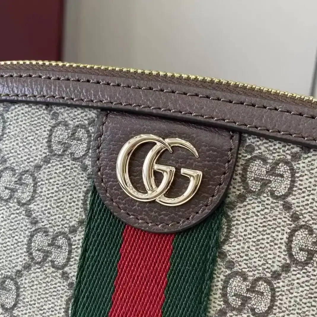 Gucci Brown Ophidia GG Supreme Canvas Top Handle Bag product photo from LabelPicks