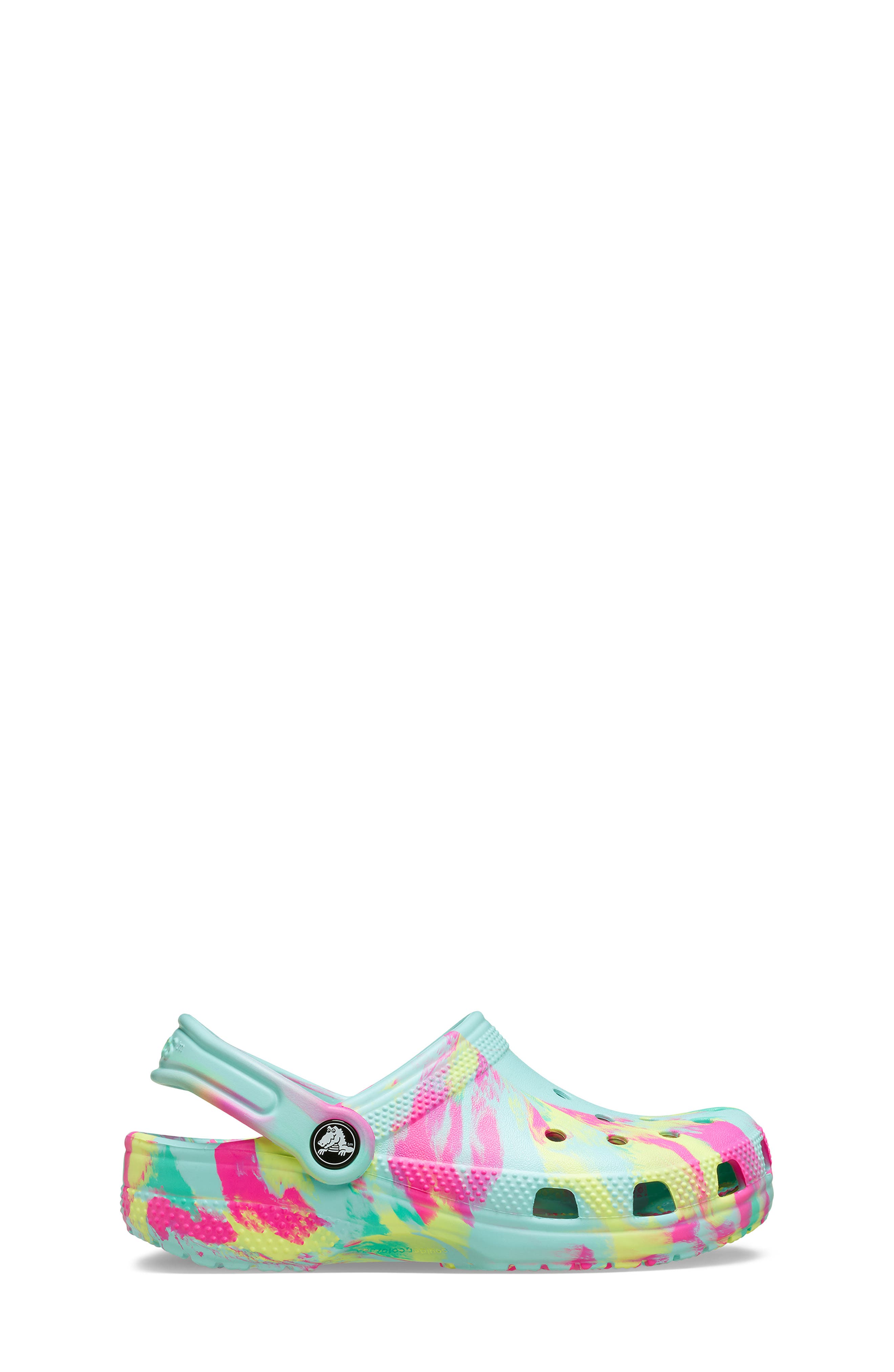 CROCS Kids' Classic Marbled Clog