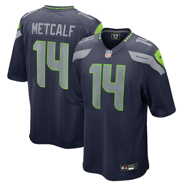 DK Metcalf Seattle Seahawks Nike  Game Jersey -  College Navy