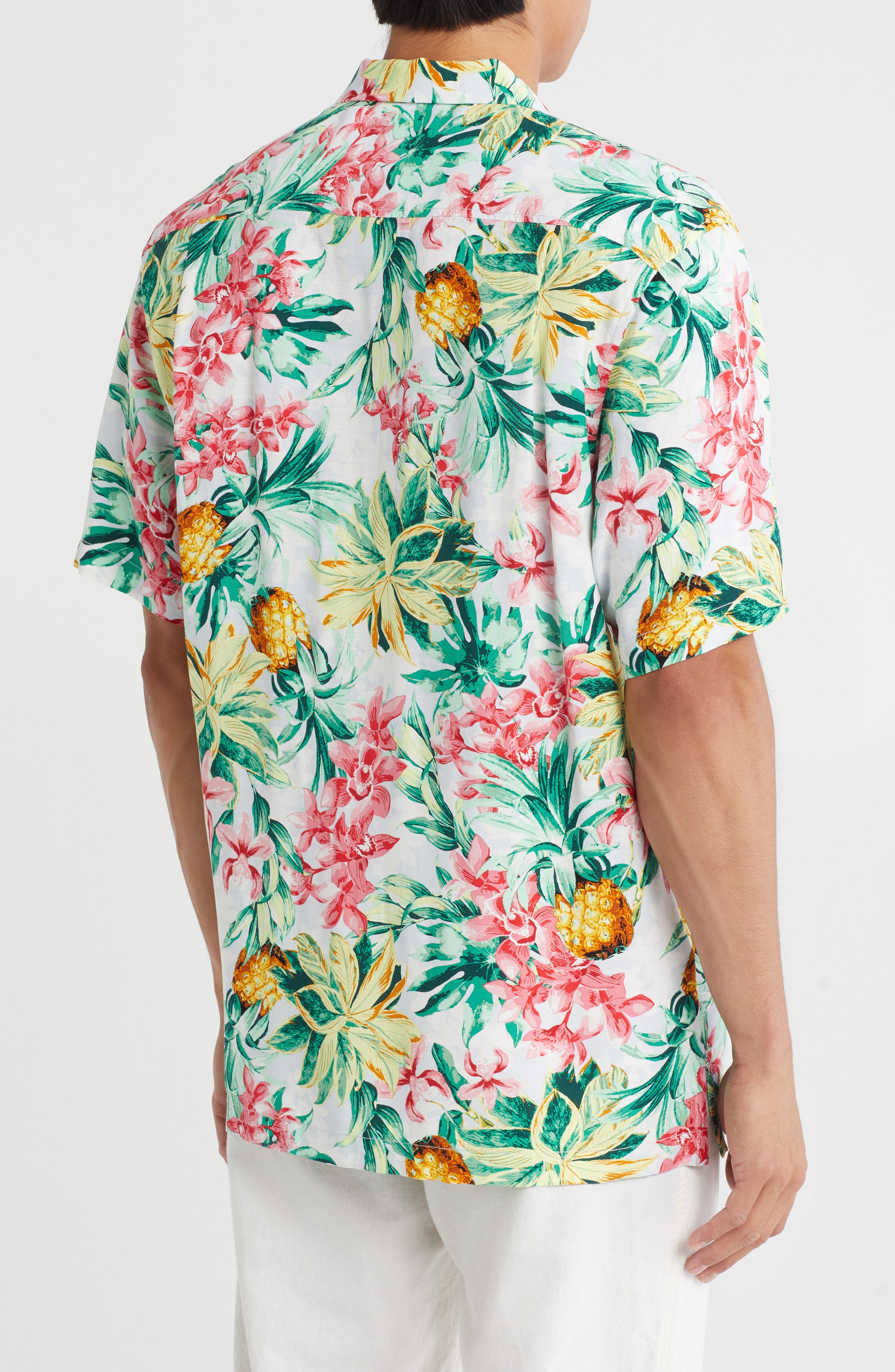 Tommy Bahama Veracruz Cay Orchid Oasis Lenzing™ EcoVero™ Viscose Button-Up Shirt