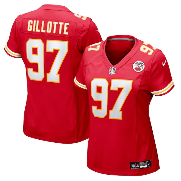 Ashton Gillotte Kansas City Chiefs Nike Women's Team Game Jersey -  Red