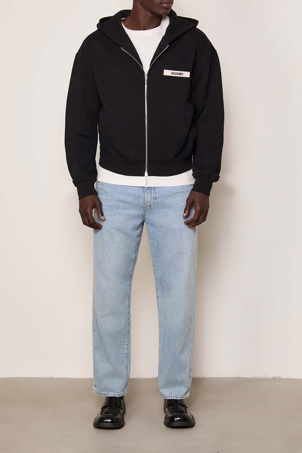 JACQUEMUS קפוצ'ון עם רוכסן
