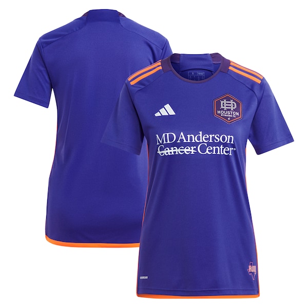 Houston Dynamo FC adidas Women's 2024 Still Holdin' Replica Jersey – Purple