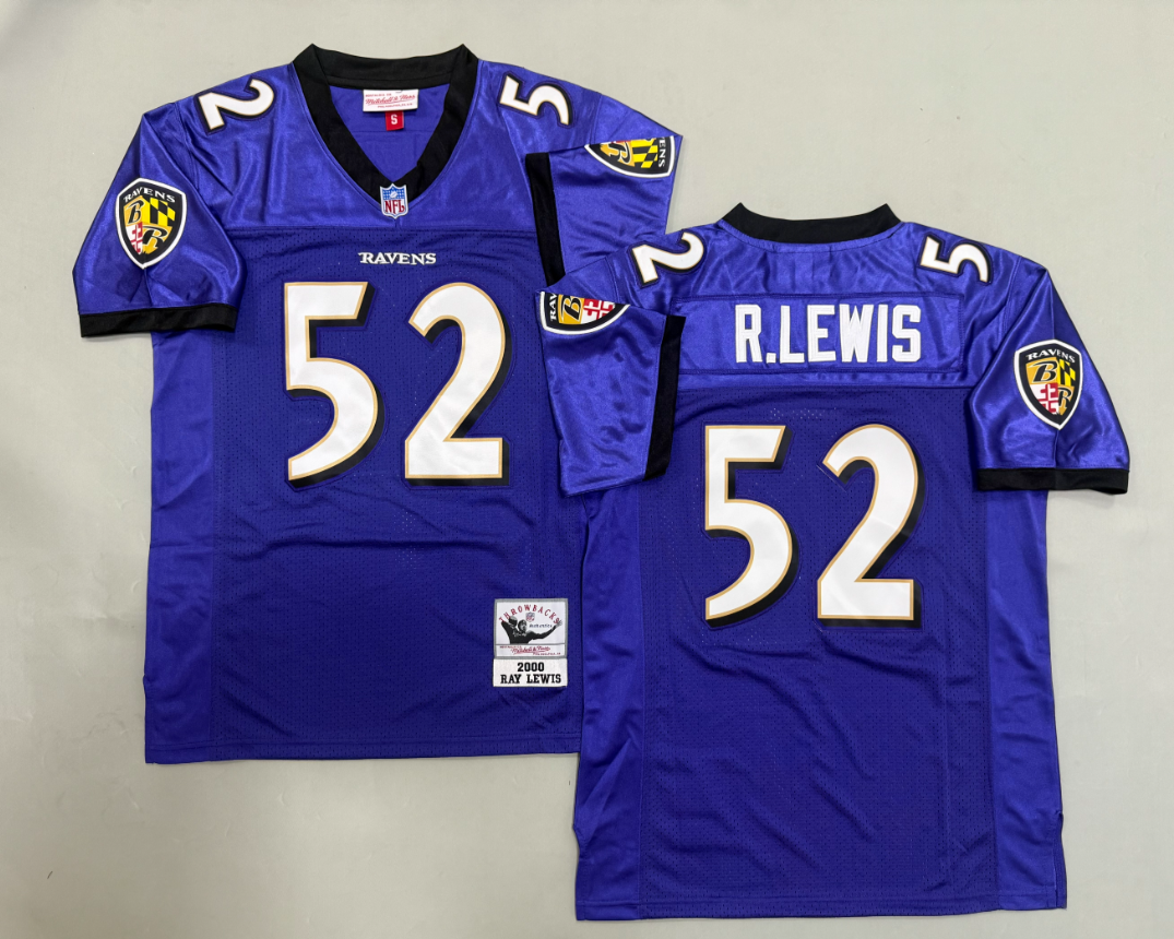 Ray Lewis  Baltimore Ravens Authentic Throwback Retired Player Jersey