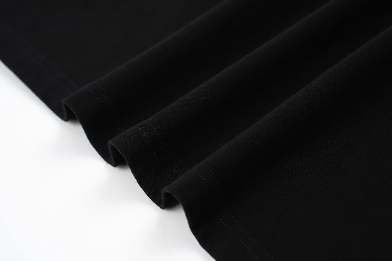 Moncler Black Script Logo Crewneck T-Shirt product photo from LabelPicks