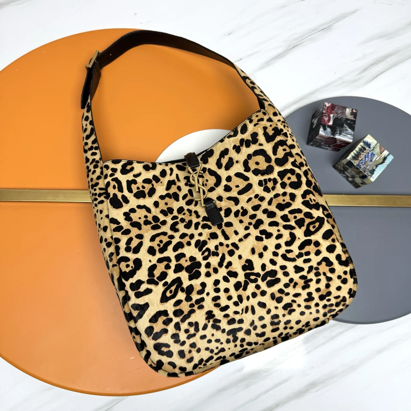 Saint Laurent Calfskin Le 5 A 7 Hobo Bag product photo from LabelPicks