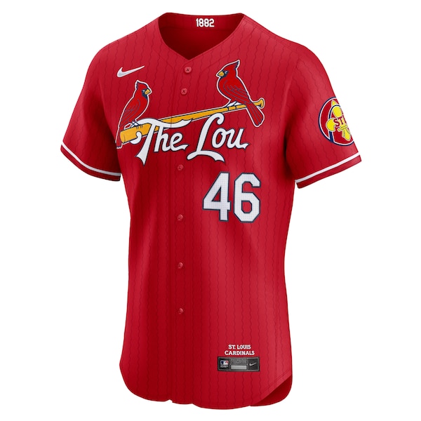 Paul Goldschmidt St. Louis Cardinals Nike 2024 City Connect Elite Player Jersey - Red