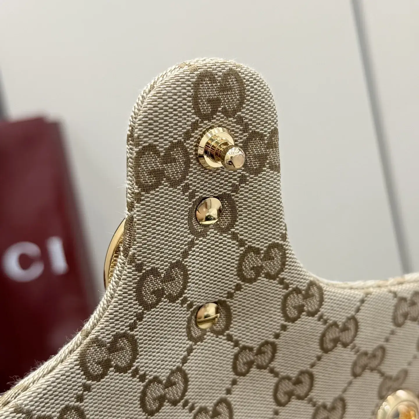 Gucci Brown Generation GG Supreme Canvas Crossbody Bag product photo from LabelPicks