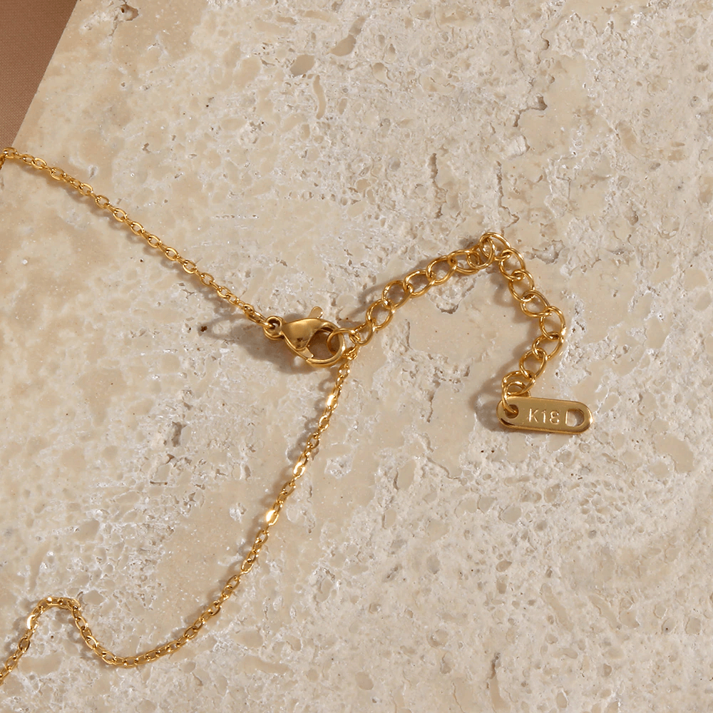 Angel Number 11 11 Necklace 18K Gold Plated