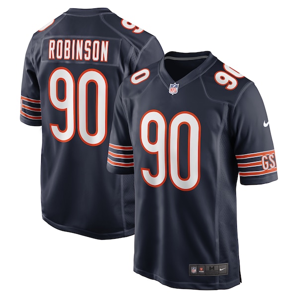 Dominique Robinson Chicago Bears Nike  Game Jersey -  Navy