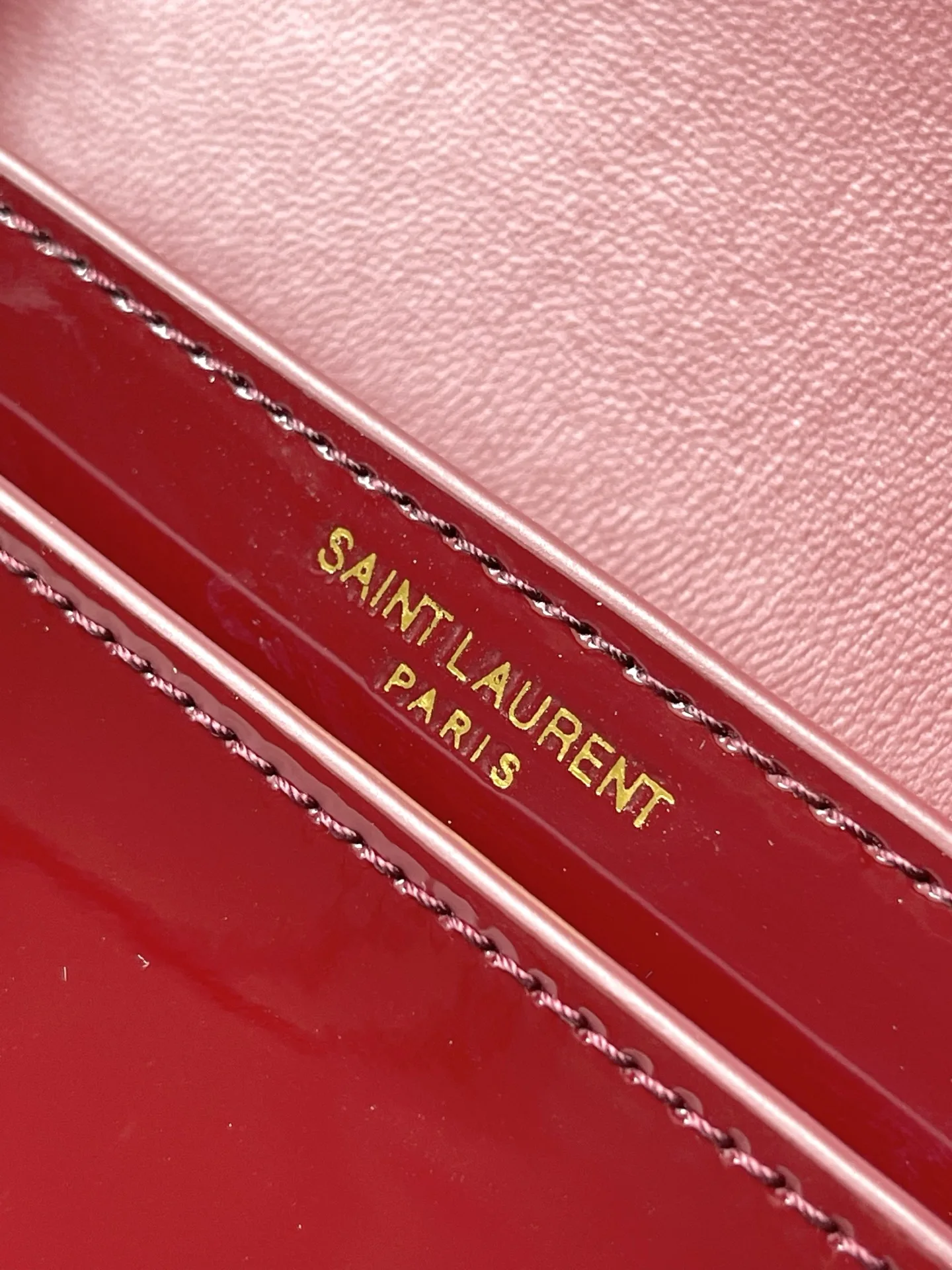 Saint Laurent Burgundy Shoulder Bag product photo from LabelPicks