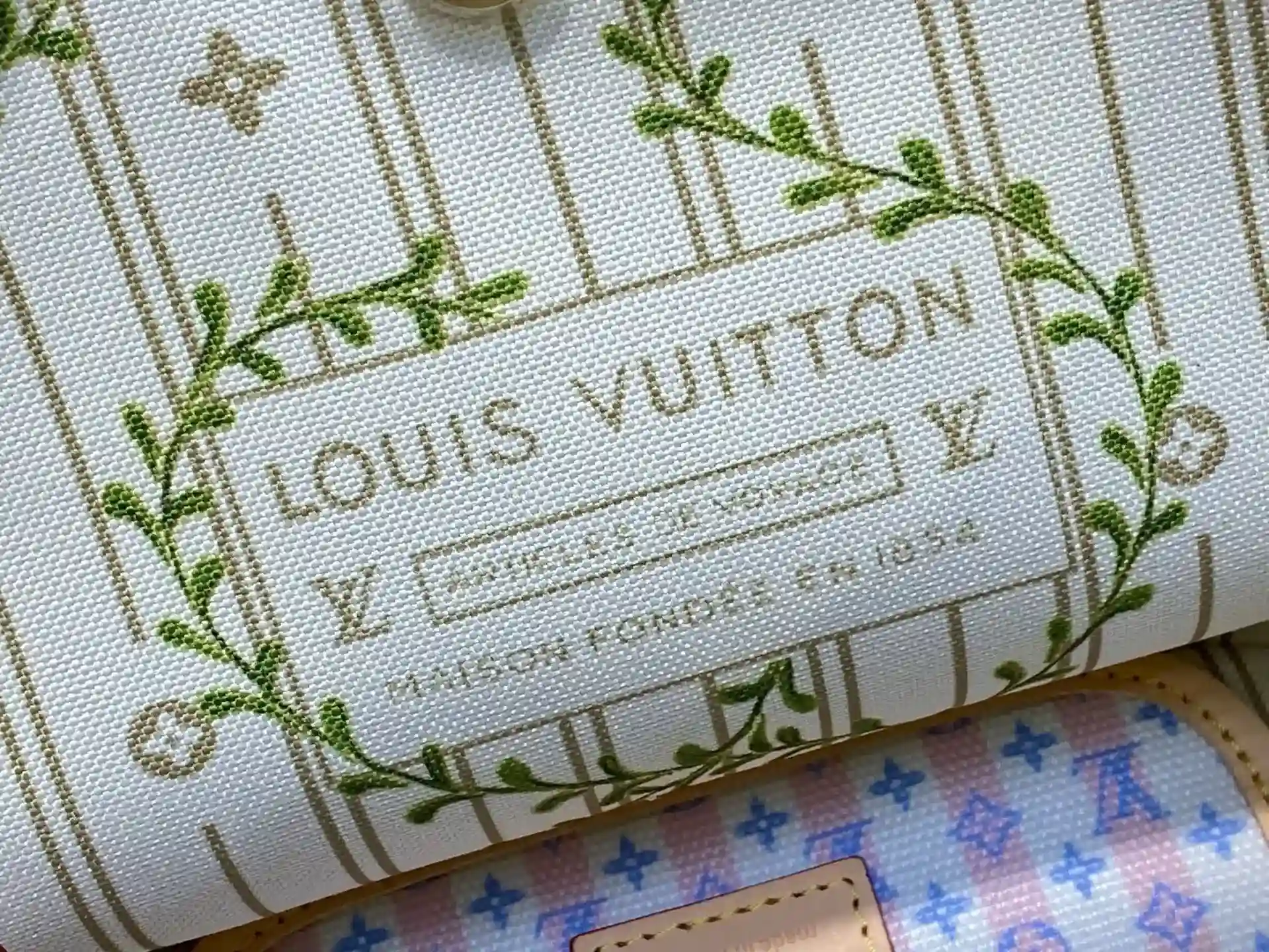 Louis Vuitton Pink Canvas and Leather Bucket Bag product photo from LabelPicks