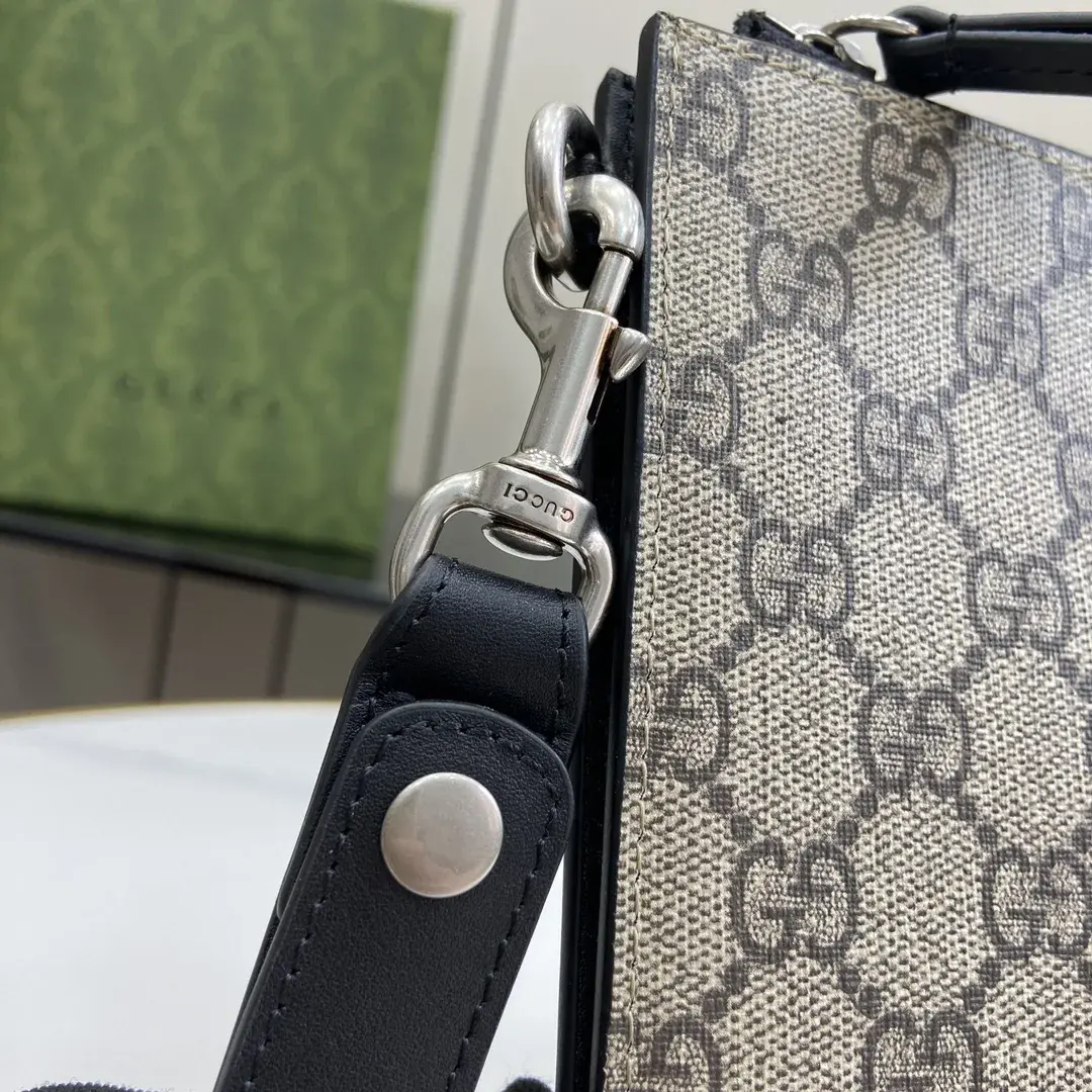 Gucci Brown Ophidia GG Supreme Canvas Clutch product photo from LabelPicks