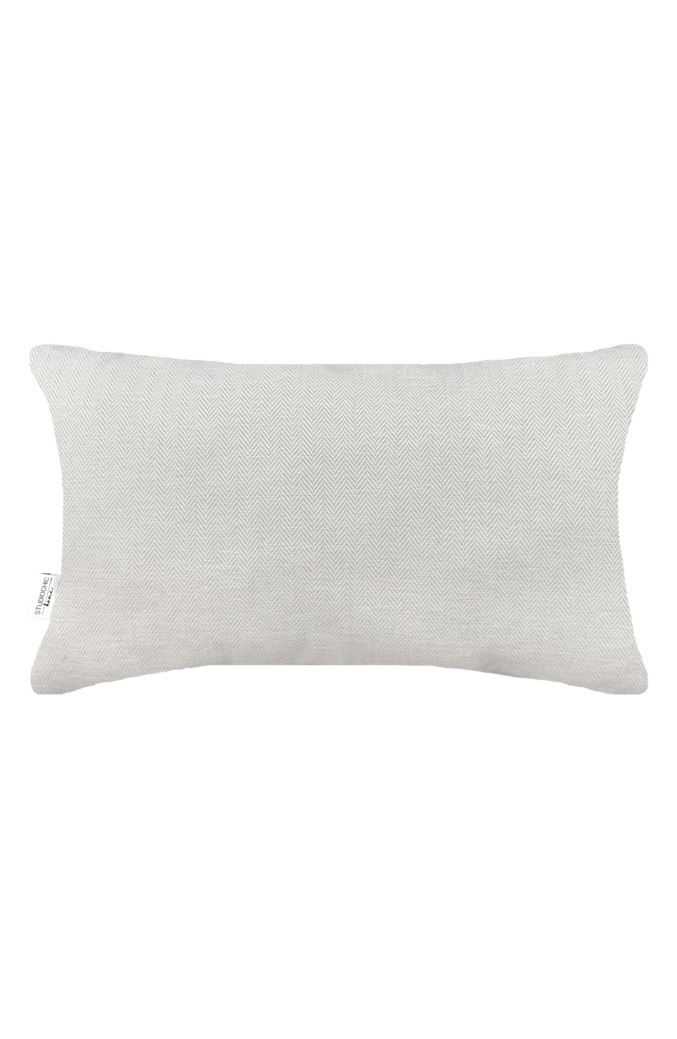 STUDIOCHIC Sentiments Together Embroidered Accent Pillow