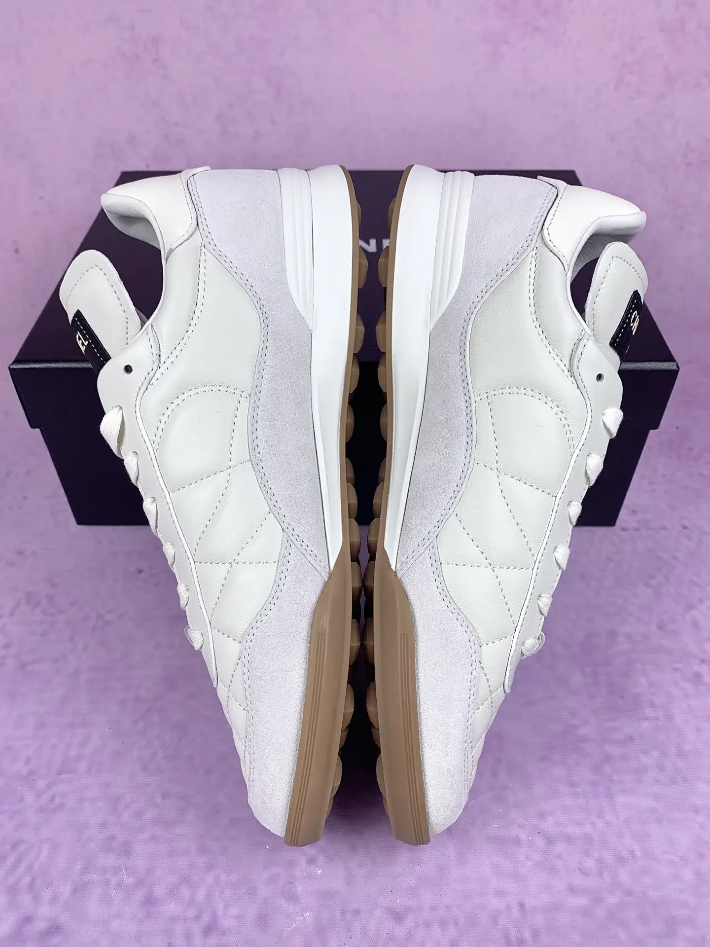 CHANEL Sneakers Calfskin & Suede Goatskin product photo from LabelPicks