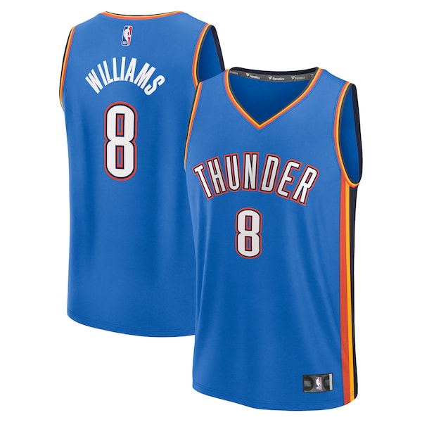 Jalen Williams Oklahoma City Thunder  Fast Break Replica Player Jersey - Icon Edition - Blue
