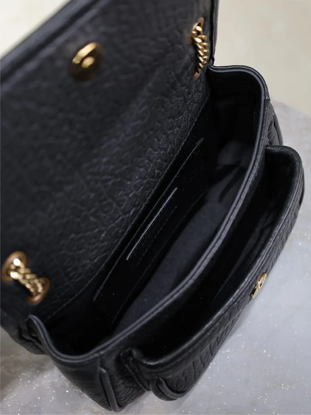 Saint Laurent Niki Black Lambskin Crossbody Bag product photo from LabelPicks