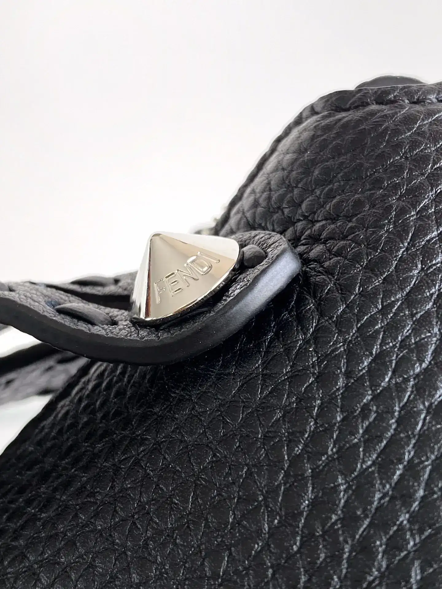 Fendi Gold Calfskin Top Handle Bag product photo from LabelPicks
