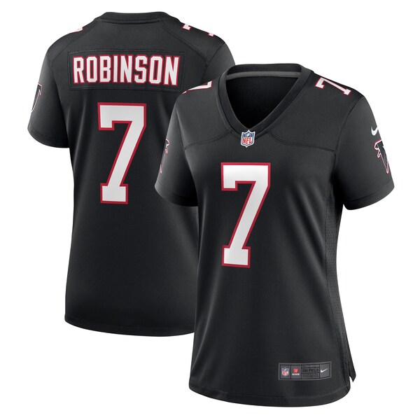Bijan Robinson Atlanta Falcons Nike Women's Alternate Game Jersey - Black