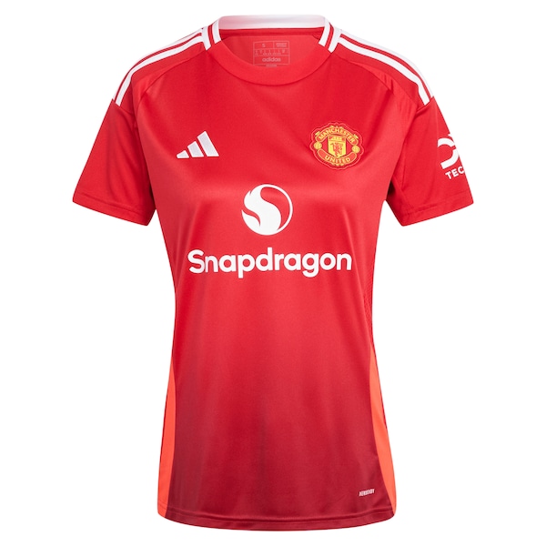 Rasmus Højlund Manchester United adidas Women's 2024/25 Home Replica Player Jersey - Red