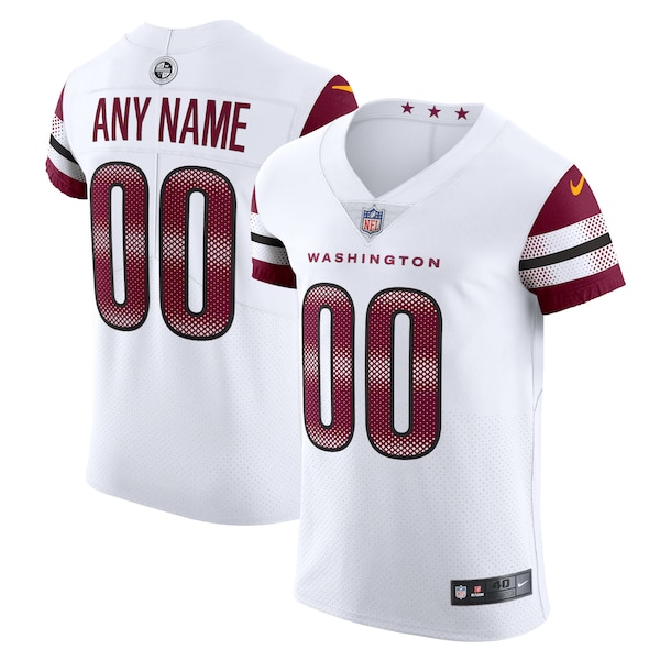 Washington Commanders Nike Vapor Untouchable Elite Custom Jersey - White