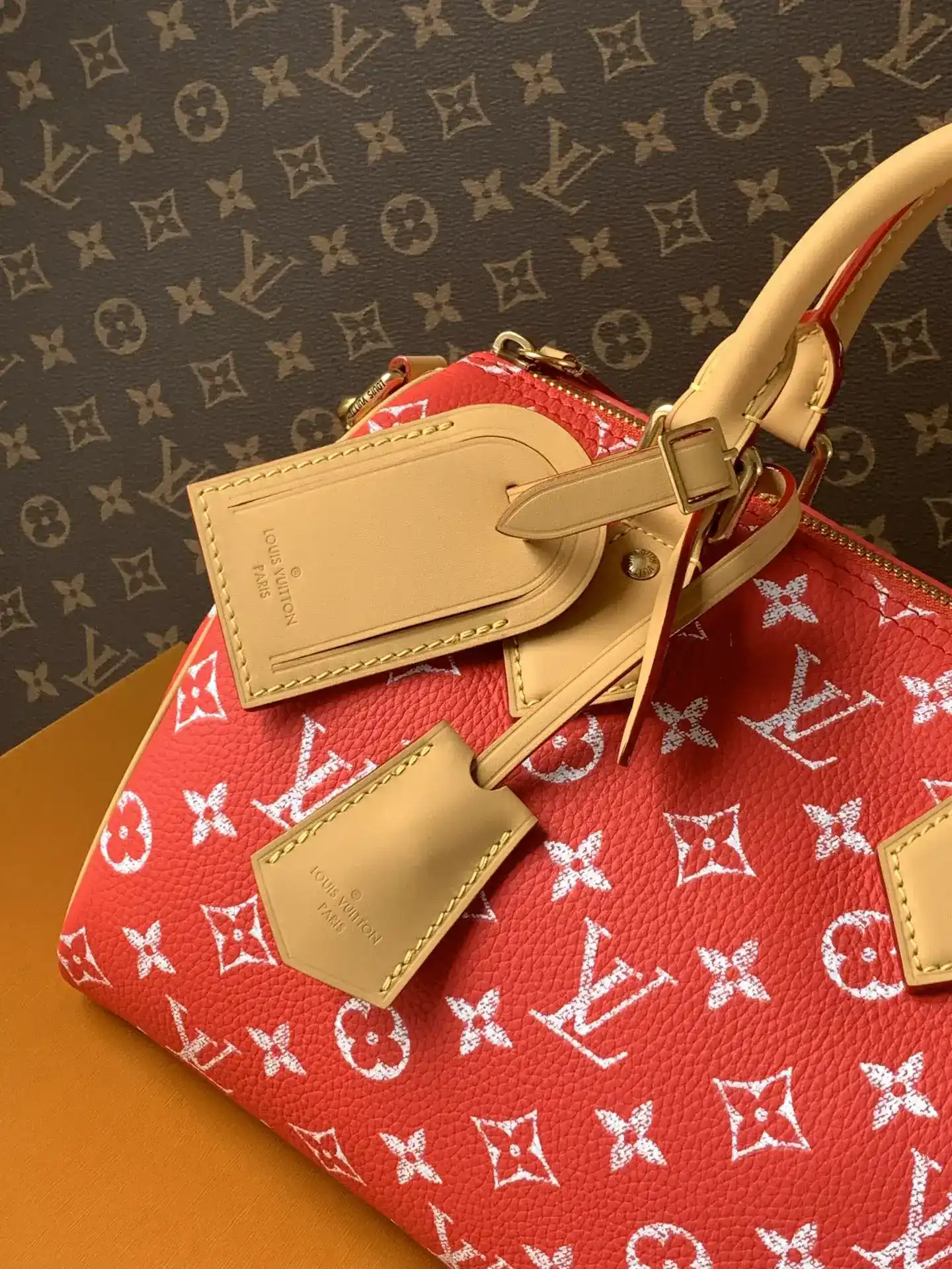 Louis Vuitton Green Speedy Monogram Canvas Top Handle Bag product photo from LabelPicks