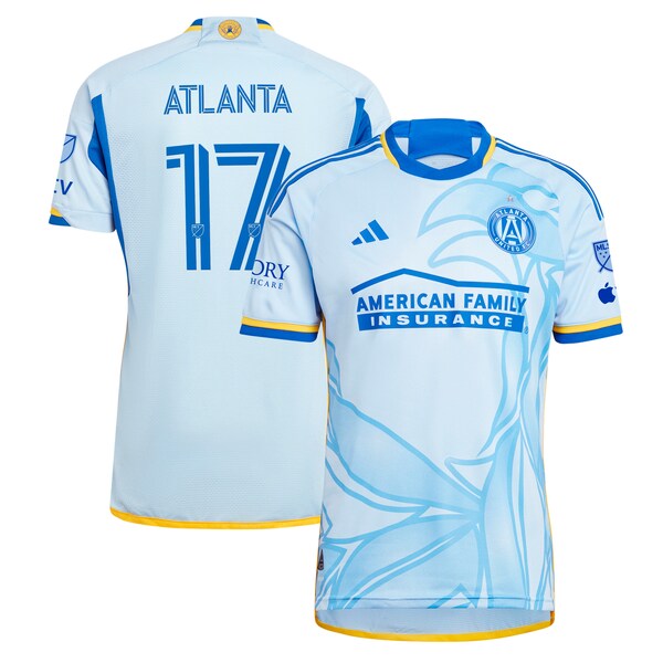 Atlanta United FC adidas 2024 The Resurgens Kit Authentic Jersey - Light Blue