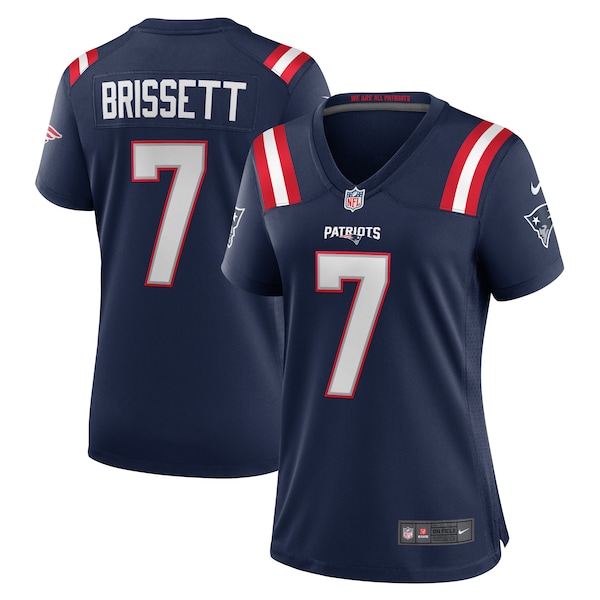 Jacoby Brissett New England Patriots Nike Women's  Game Jersey -  Navy