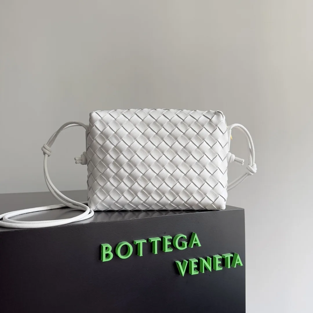 Bottega Veneta Intrecciato Woven Leather Crossbody Bag product photo from LabelPicks