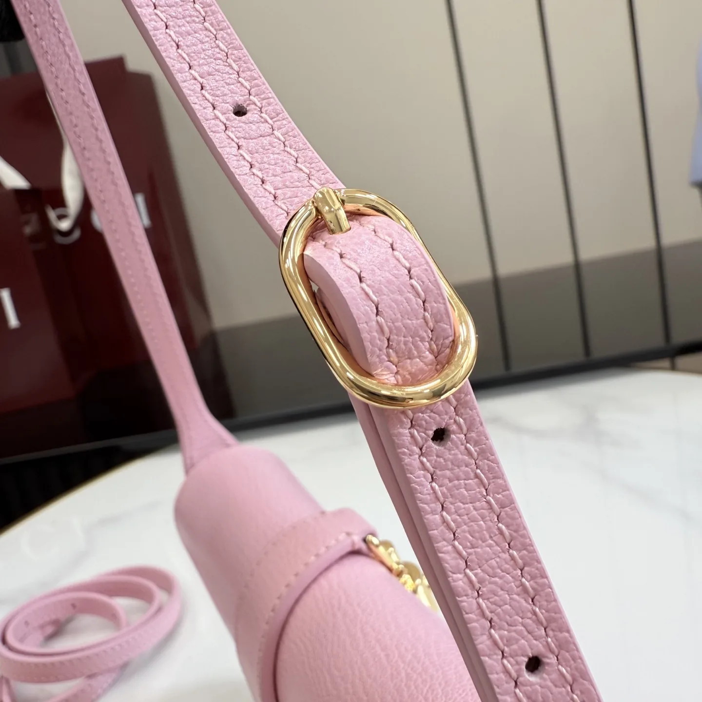 Gucci Jackie Pink Quilted Leather Shoulder Bag product photo from LabelPicks