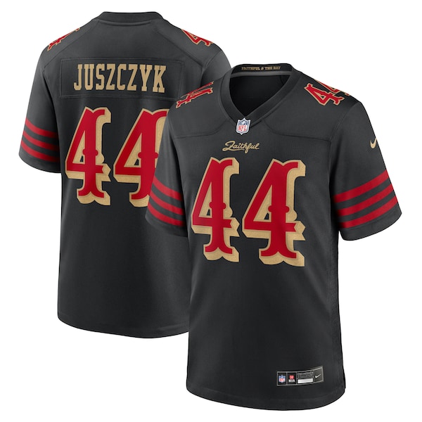 Kyle Juszczyk San Francisco 49ers Nike 2025 Rivalries Collection Game Jersey - Black