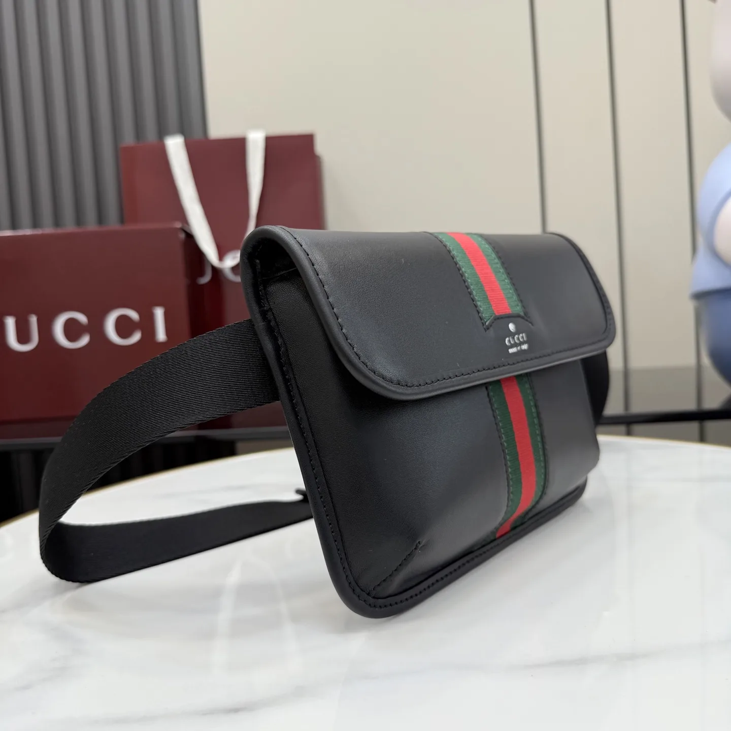 Gucci Black Quilted Leather Belt Bag product photo from LabelPicks