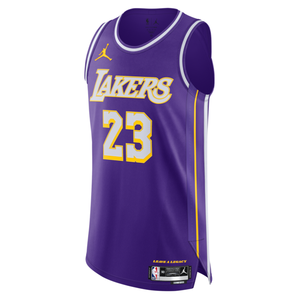 LeBron James Los Angeles Lakers Jordan Brand Unisex 2025/26 Authentic Jersey - Statement Edition - Purple
