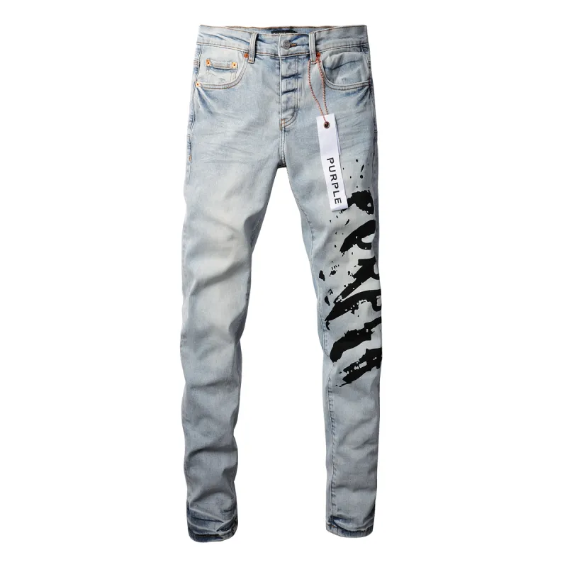 Purple Fashion Brand Jeans 004