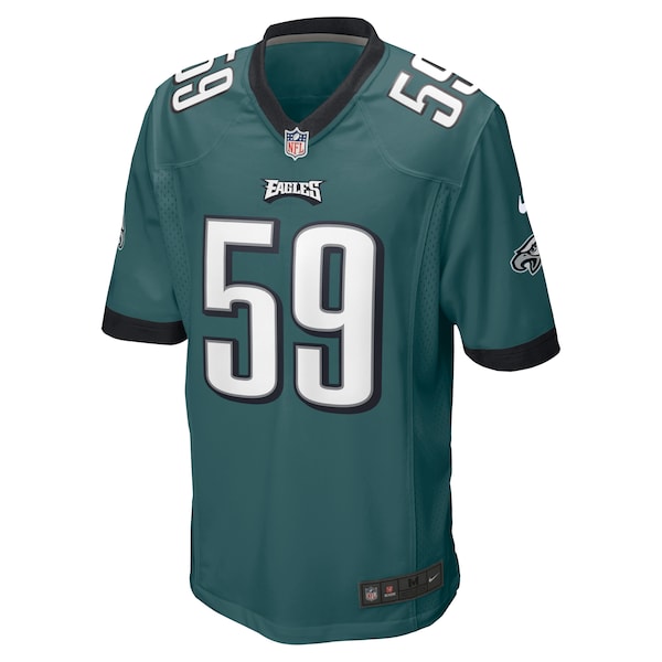 Thomas Booker IV Philadelphia Eagles Nike  Game Jersey - Midnight Green
