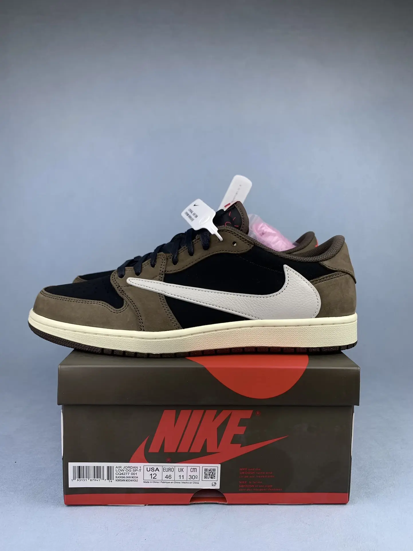 Travis Scott x Air Jordan 1 Low OG “Mocha” Shoes product photo from LabelPicks