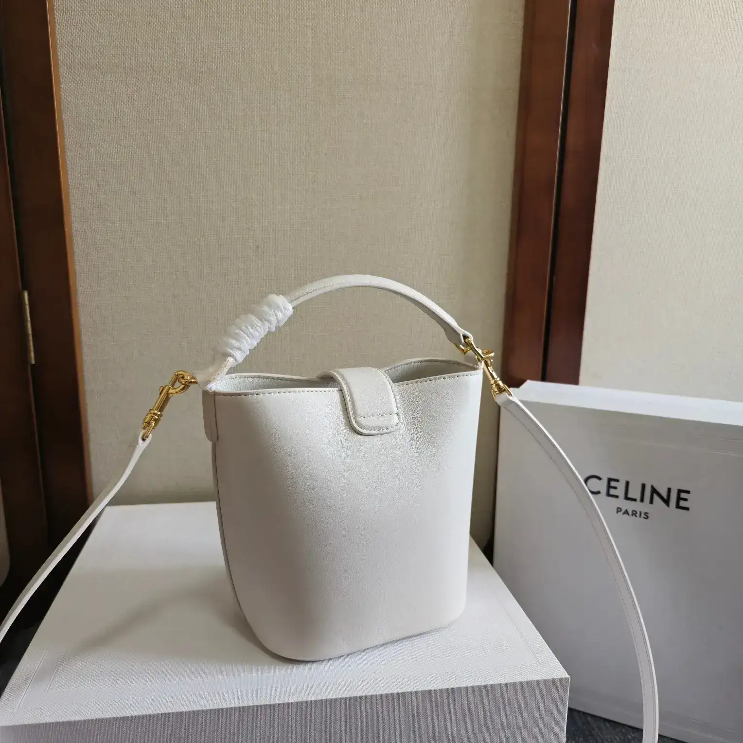Celine Calfskin Bucket Bag product photo from LabelPicks