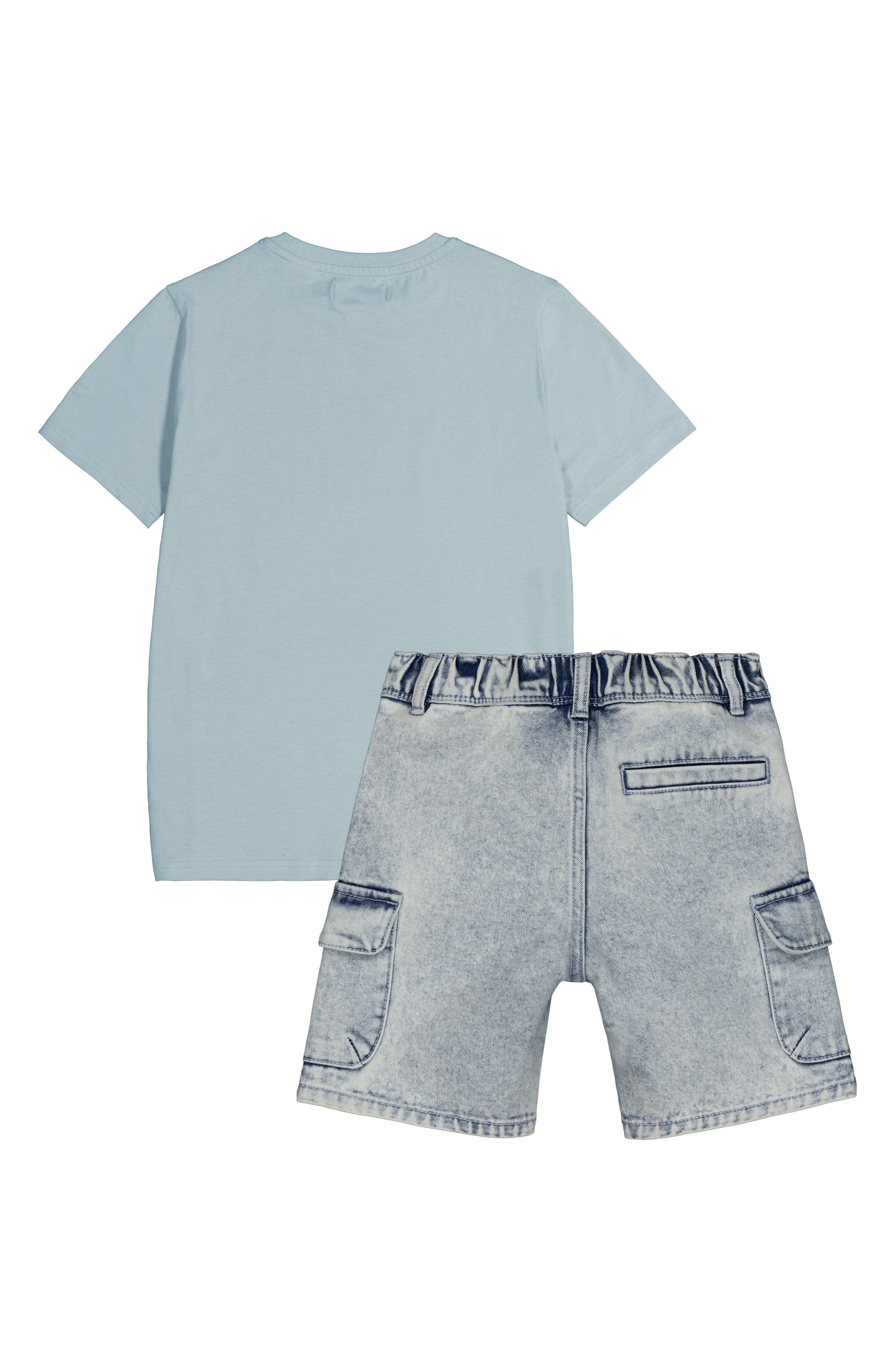 Joe's Jeans Kids' T-Shirt & Cargo Shorts Set