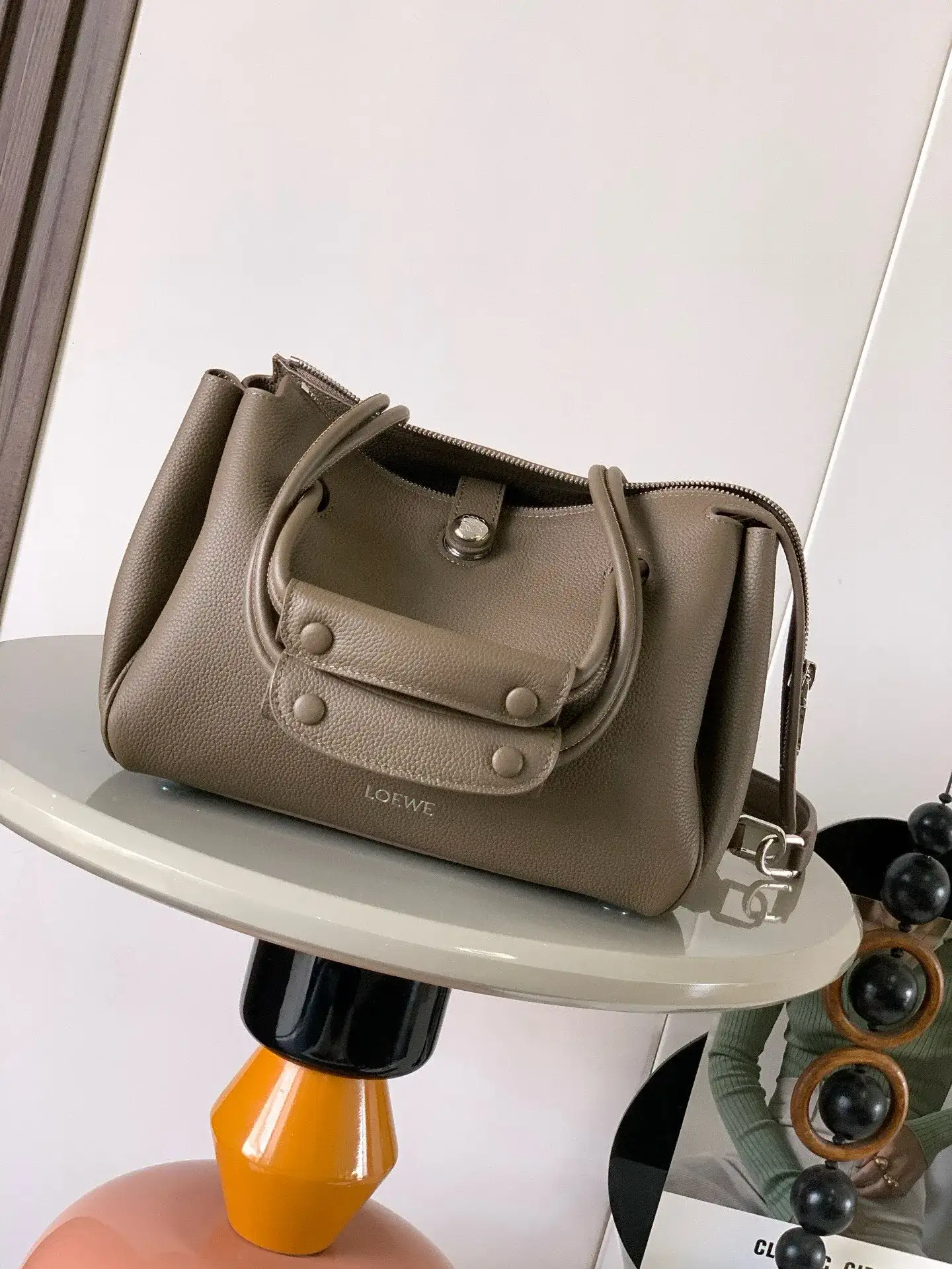 Loewe Lambskin Top Handle Bag product photo from LabelPicks