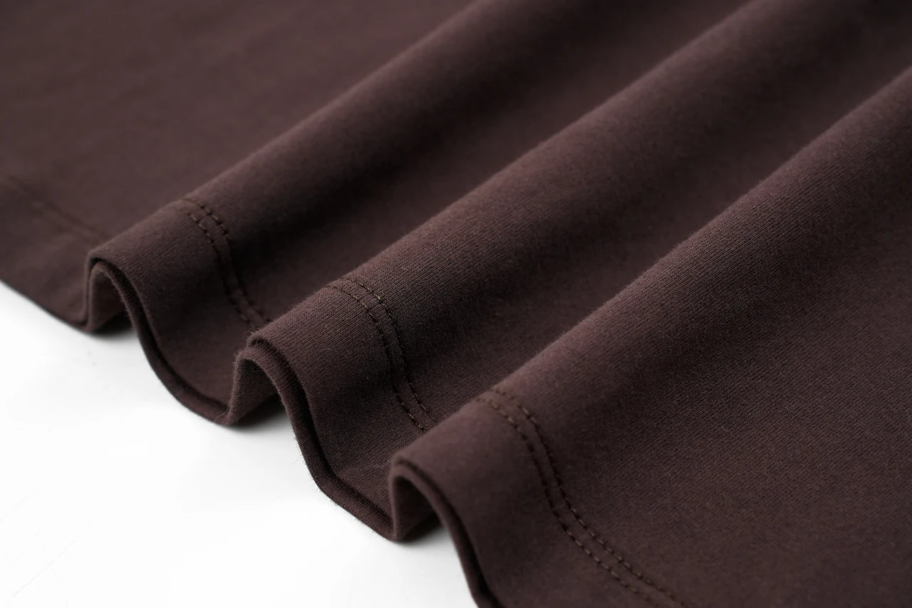Miu Miu Brown Stripe Layered Look Long Sleeve Polo Shirt product photo from LabelPicks