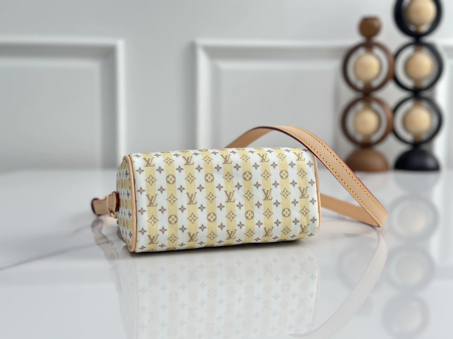 Louis Vuitton White Speedy Monogram Canvas Top Handle Bag product photo from LabelPicks