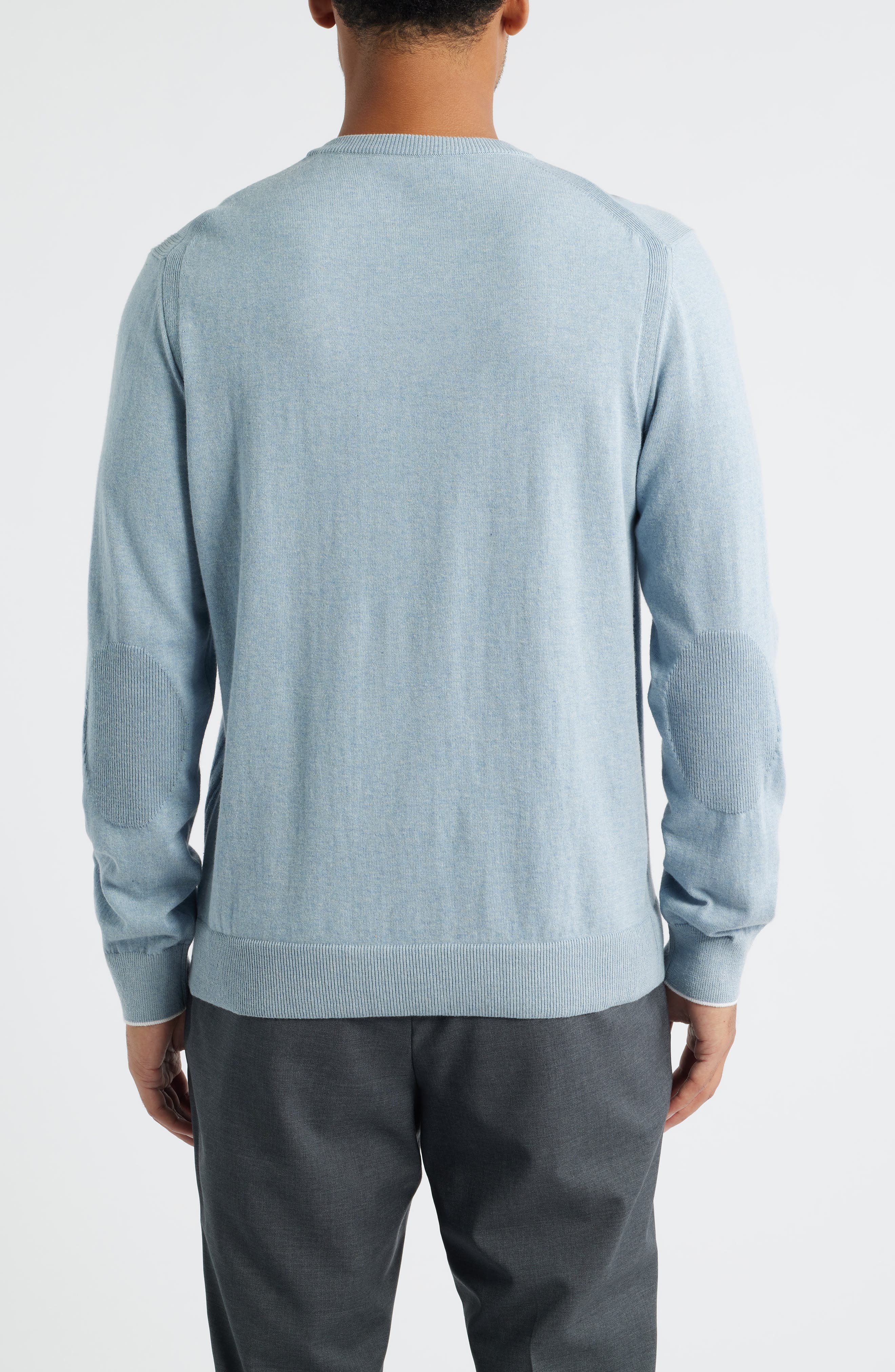 Jack Victor Grassi Crewneck Cotton & Cashmere Sweater
