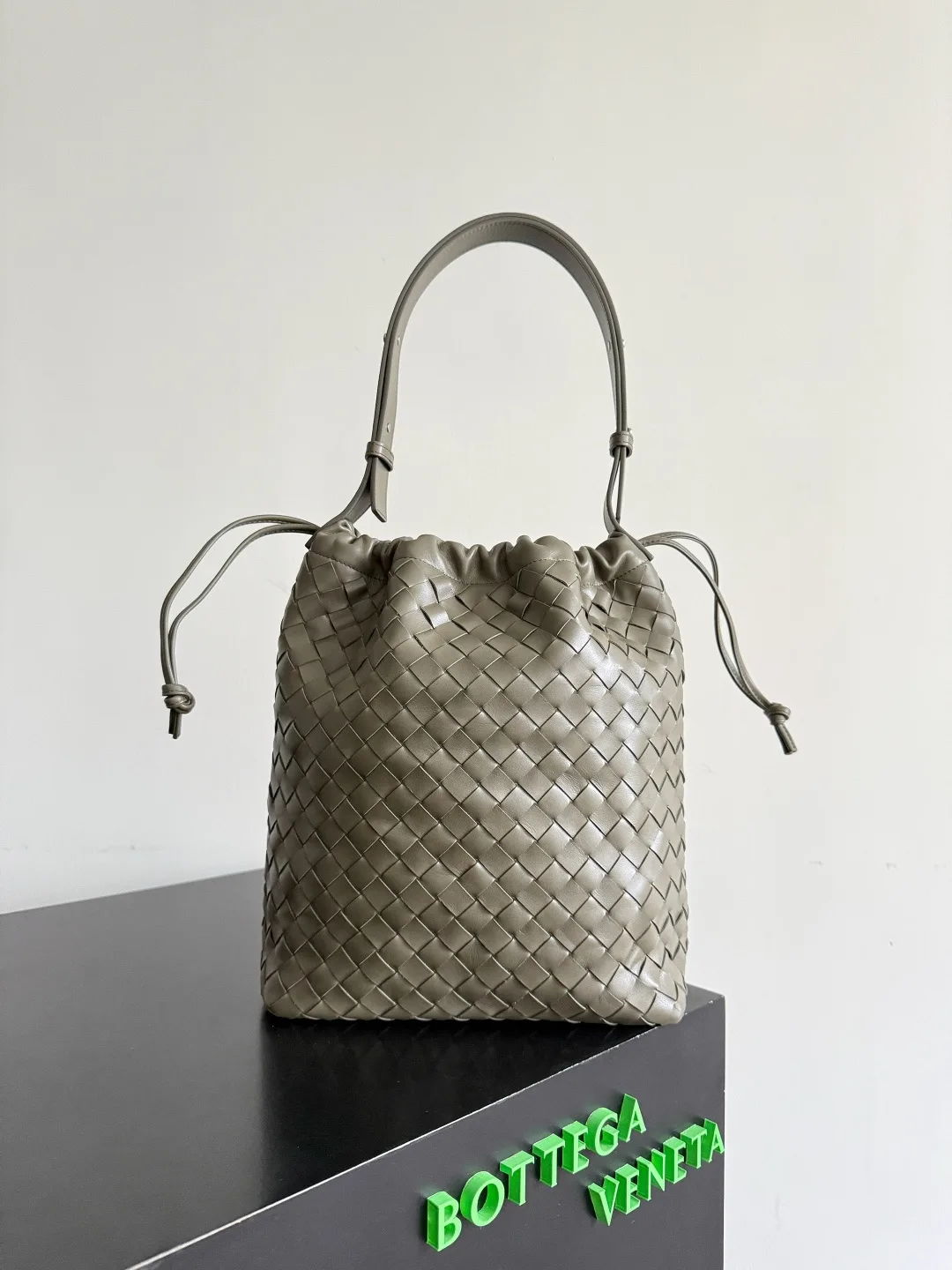 Bottega Veneta Intrecciato Woven Leather Bucket Bag product photo from LabelPicks